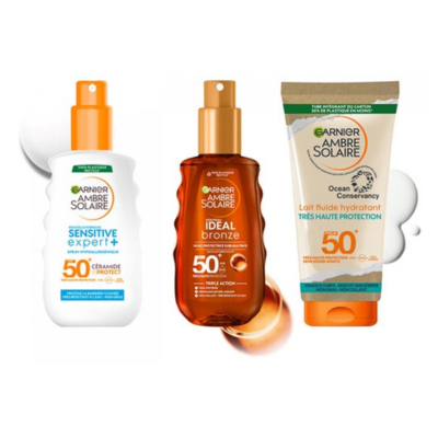Garnier Ambre Solaire Ideal Bronze Beschermende Sublimerende Olie SPF50+ 150 ml