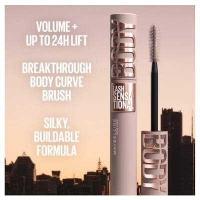 Maybelline Lash Sensational Body Mascara Black - 9 ml