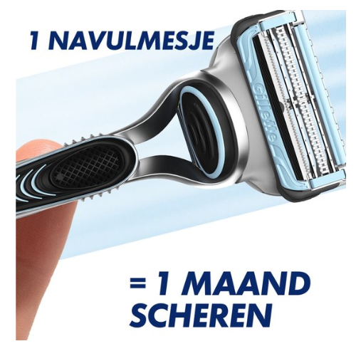 Gillette SkinGuard - 6 pièces - Lames de rasoir