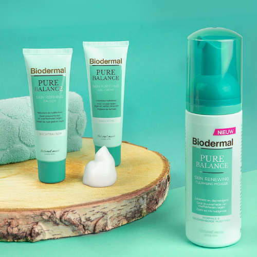 Sérum Biodermal Pure Balance - Sérum booster de peau - Sérum à l'acide hyaluronique et à la niacinamide - 30 ml