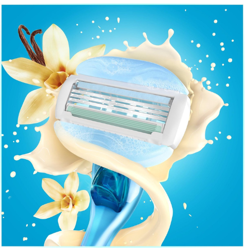 Gillette Venus Comfortglide Crème à la vanille + 1 lame de rasoir pour femme