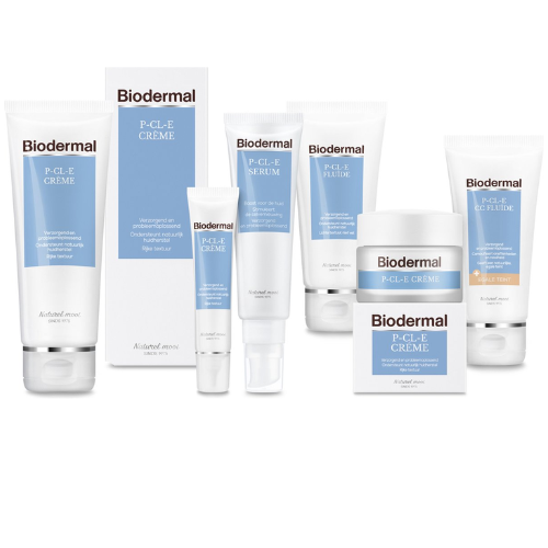 Fluide Biodermal P-CL-E - Crème de jour - et crème de nuit à la glycérine - tube 50 ml