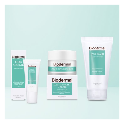 Crème Jour et Nuit Biodermal - Hydratante et nourrissante - 100 ml