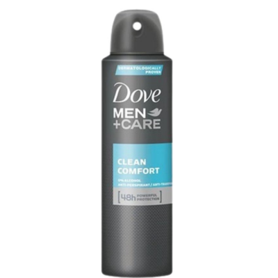 Dove Men+Care – Deodorant Spray – Clean Comfort – 150ml