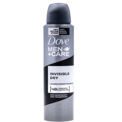 Dove Men+Care Invisible Dry Anti-transpirant Deodorant Spray - 150 ml