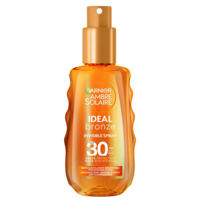 Ambre Solaire Ideal Bronze invisible spray SPF 30 150 ML
