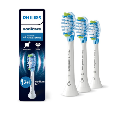 Philips Sonicare Premium Plaque Defence Set van 2+1 opzetborstels