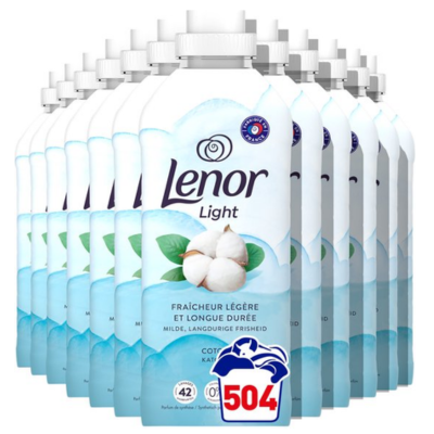 Lenor Wasverzachter Katoen Fris - 12 x 42 Wasbeurten