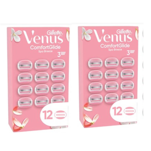 Gillette Venus Comfortglide Spa Breeze Scheermesjes voor Vrouwen - 24 navulmesjes