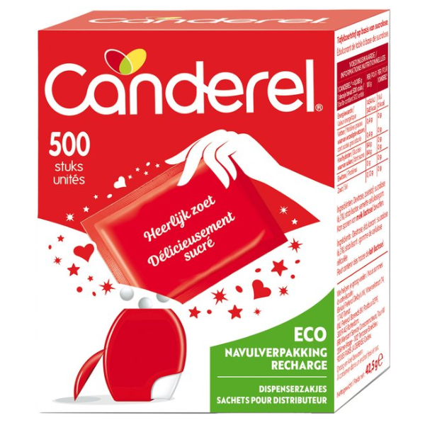 Canderel Navulling 500 stuks