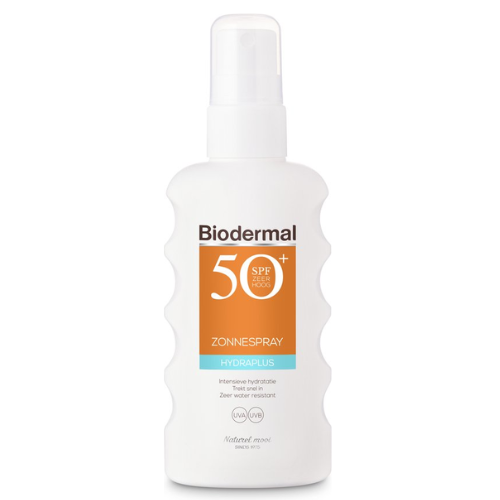 Crème solaire biodermique - Hydraplus - Spray solaire - SPF 50 - 175 ml