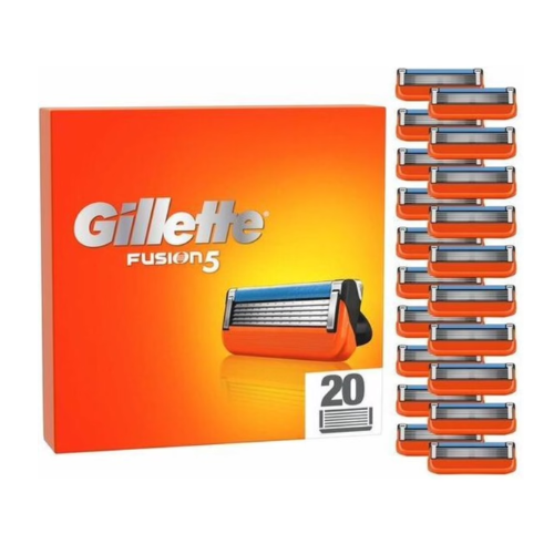 Lames de rasoir Gillette Fusion5 pour hommes - Lot de 20