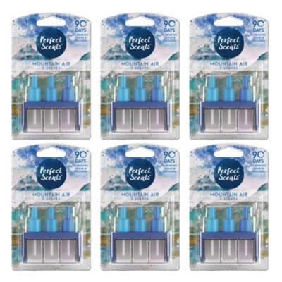 Perfect Scents 3Volution Navulling Mountain Air - 6 x 20 ml