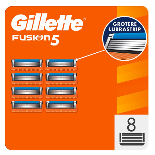 Gillette Fusion 5 - 8 lames de rasoir - Pour hommes