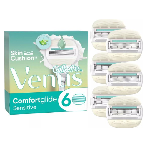 Gillette Venus Comfortglide Sensitive - 6 pièces