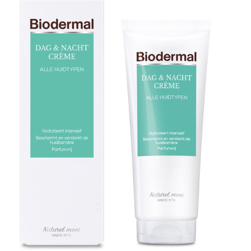 Crème Jour et Nuit Biodermal - Hydratante et nourrissante - 100 ml